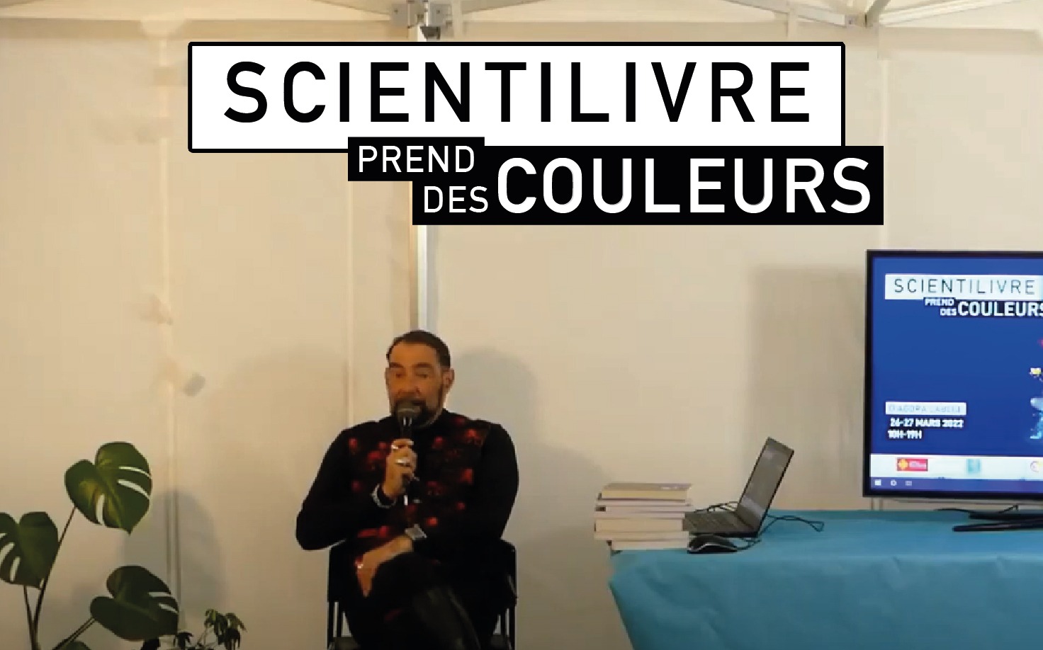Scientilivre 2022 À la rencontre de JeanLuc Marcastel Délires d'encre